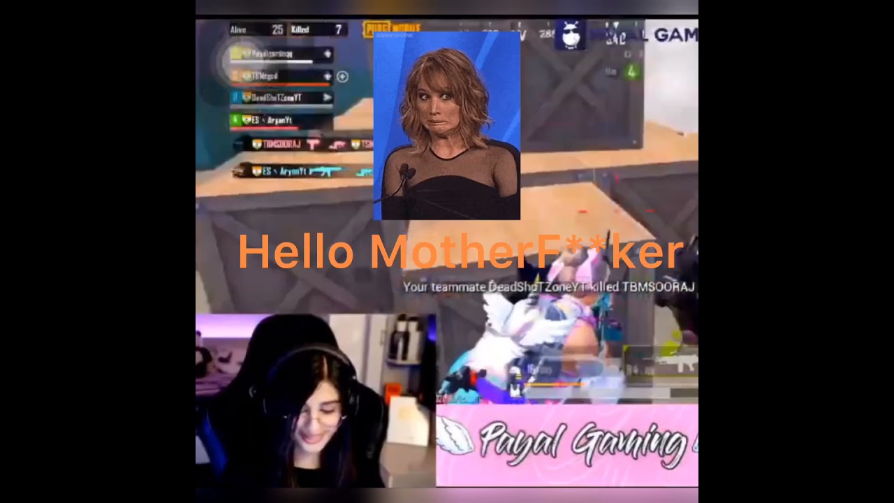 @PAYAL GAMING becoming full TOXIC!!🤣🤣 SURPRISE MotherF**KER!!