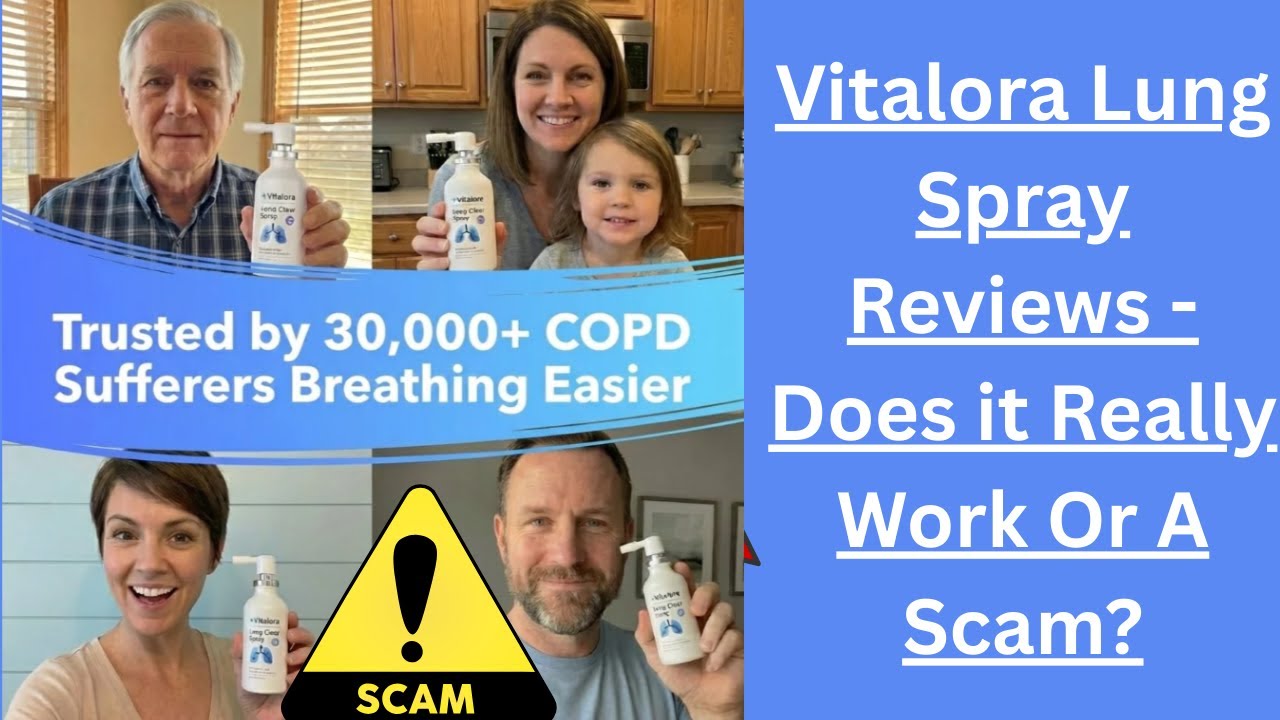 Vitalora Lung Spray Review — Does It Really Work or Is It a Scam?