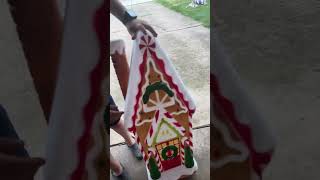 New gingerbread  house blowmold￼