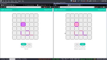 WebRTC P2P Dots & Boxes Game ! MLH Hack at Home