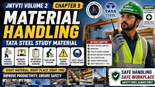 JNTVTI Volume 2 Chapter 9 | Material Handling | Tata Steel Study Material in Hindi