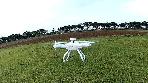 CX-20 Quadcopter Altitude Flying, Return To Home, Crash Test, Aerial Video Footage