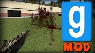 Garry's Mod: Super OP Admin Guns Mod Showcase
