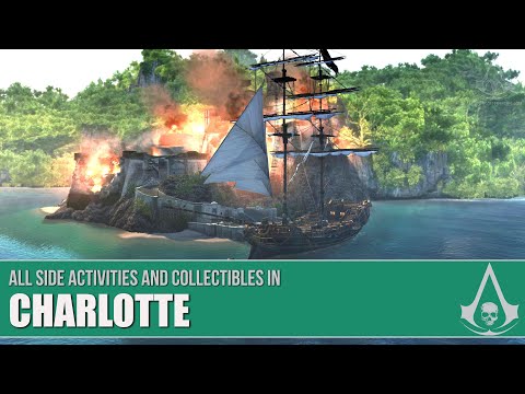 Assassin's Creed 4: Black Flag: Guide - All Side Activities & Collectibles in Charlotte