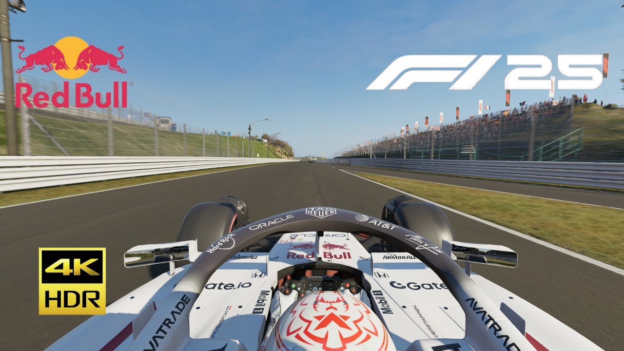 Max Verstappen´s Red Bull RB21 - 2025 Brasilian GP Race | F1 25 Steering Wheel Gameplay