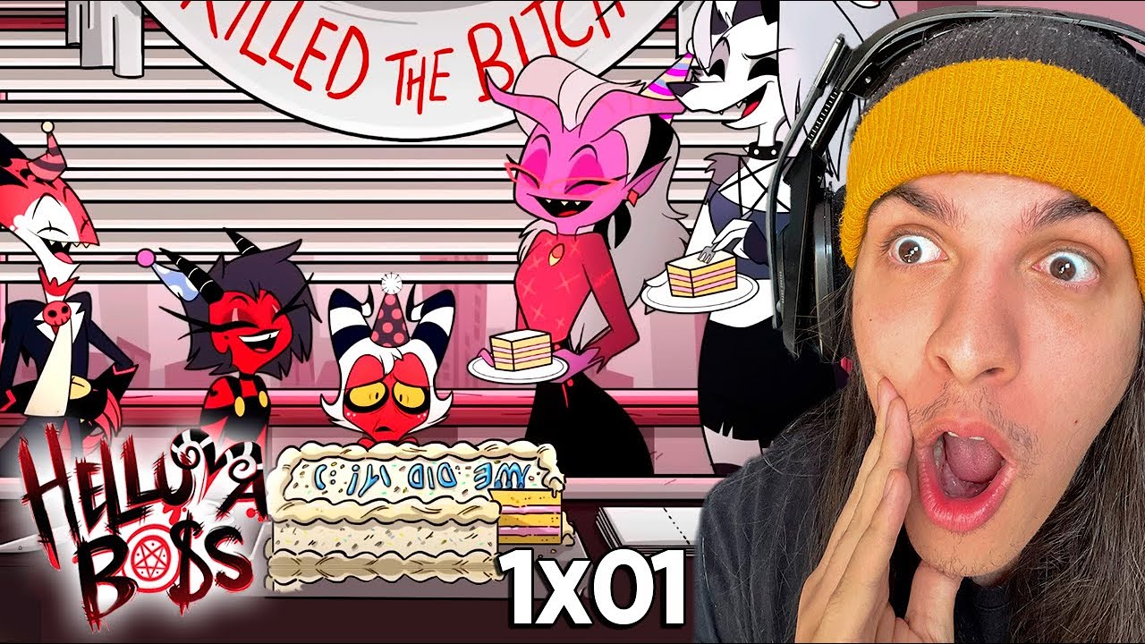 O SPIN-OFF DE HAZBIN HOTEL É MUITO BOM!! - React Helluva Boss EP 1 ...