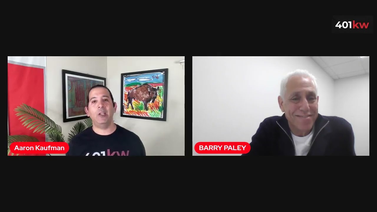 My 401KW Interview with KW Mega Agent Owner Barry Paley   Walk The Walk