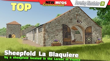 FS25 | Sheepfold La Blaquiere - Farming Simulator 25 Mods Review QHD