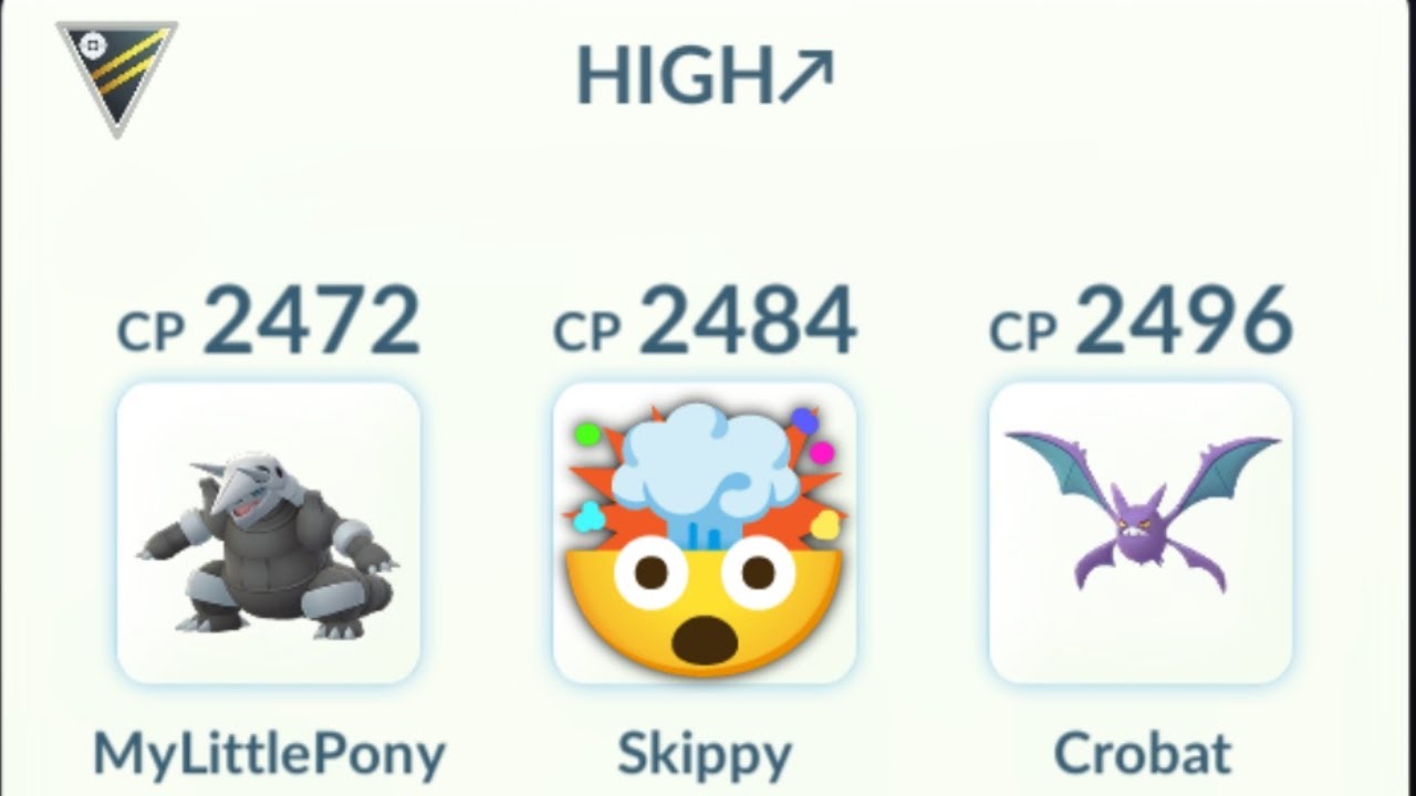 AGGRON IS PRETTY GOOD FOR ULTRA LEAGUE!... (Pokemon Go)