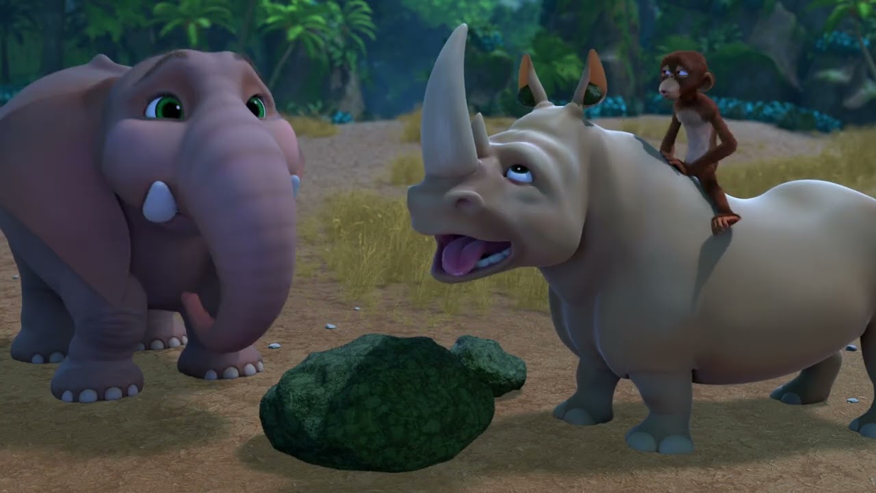 Jungle Beat - Gevaar op de Klif! | Kindertelevisie | WildBrain Dierentuin