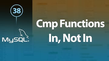 Learn MySQL In Arabic #38 - Comparison Functions - In, Not In