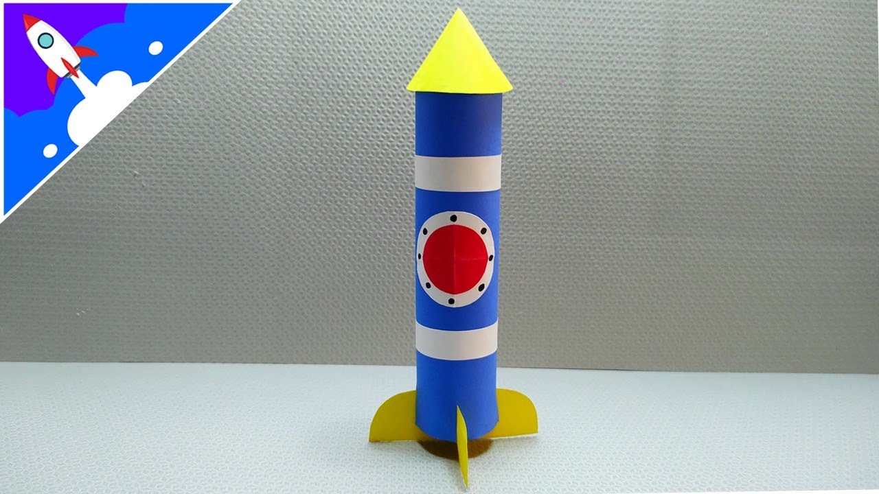 Como fazer um foguete de papel