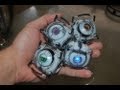 Portal 2 Personality Core/Sphere Figures (Wheatley, Space, Adventure/Rick, Fact)