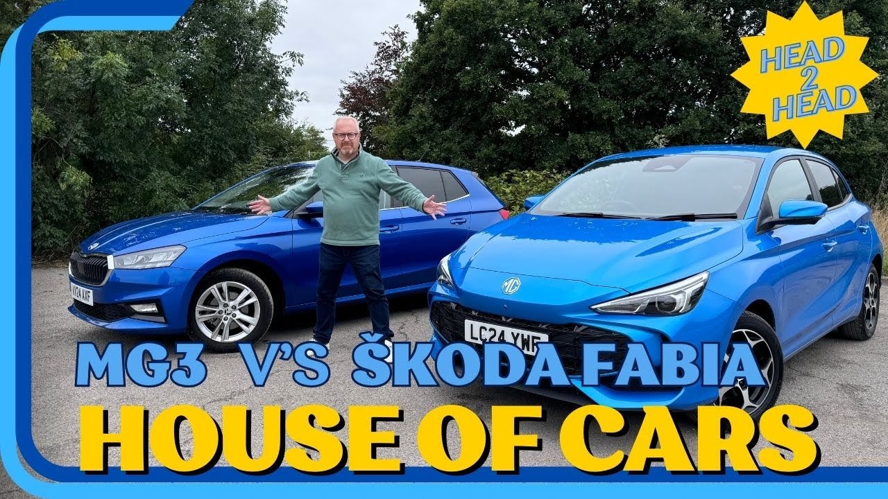 MG3 Hybrid v's Skoda Fabia - Supermini Shootout!!