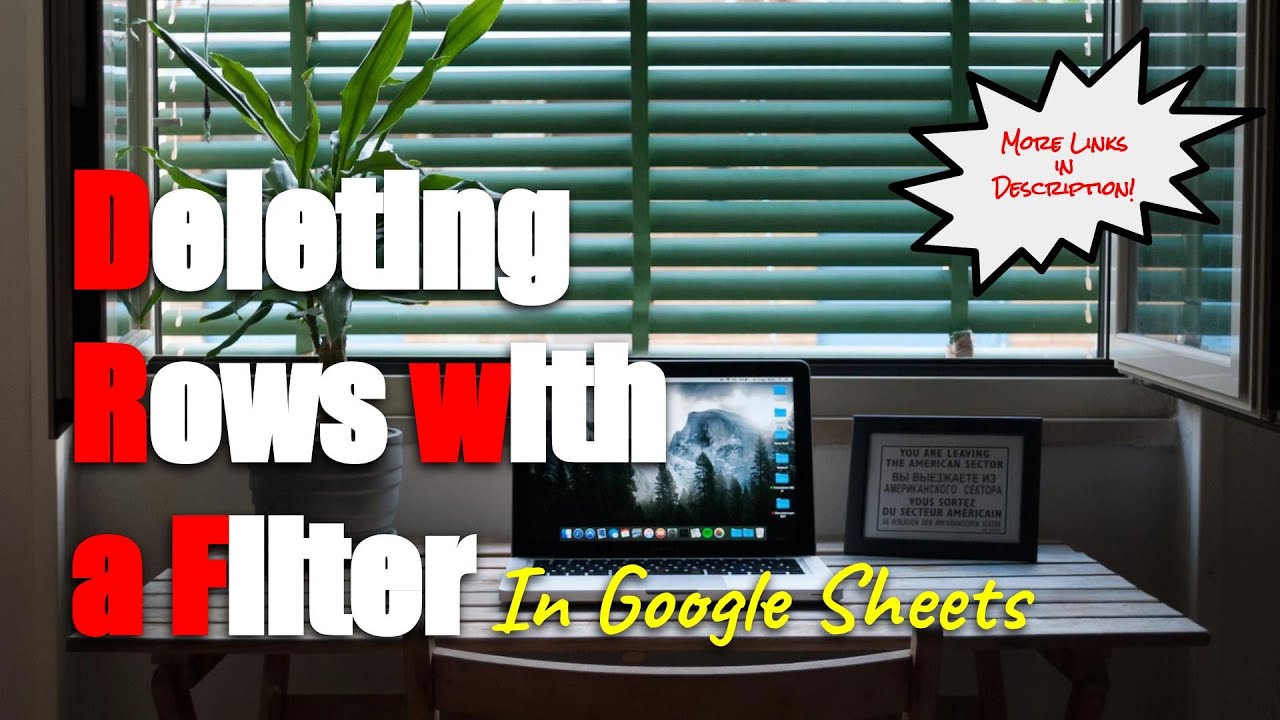 Deleting Rows with a Filter in Google Sheets