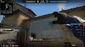 CSGO - Inferno 1v4 Clutch