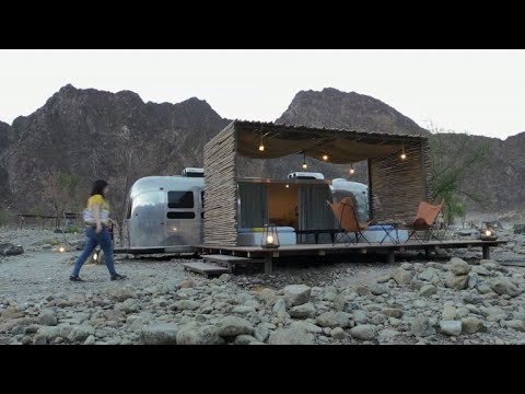 Le "glamping" ou camping glamour, la nouvelle mode touristique à Dubaï