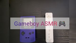 Gameboy color & Wii controller tapping ASMR - soft spoken rambling and tapping  screenshot 4