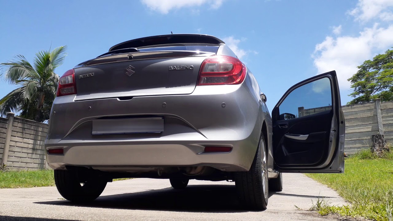 Suzuki Baleno Stock Exhaust Sound