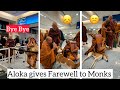 ALOKA gives farewell to Monks as they depart to Thailand
