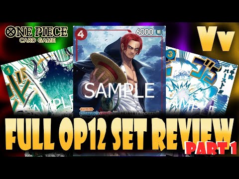 One Piece TCG: Reviewing All the Cards in OP-12, Lots of