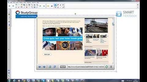 Smart Notebook Internet Browser