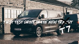 Test drive in the new 2024 Transit/Transporter T7