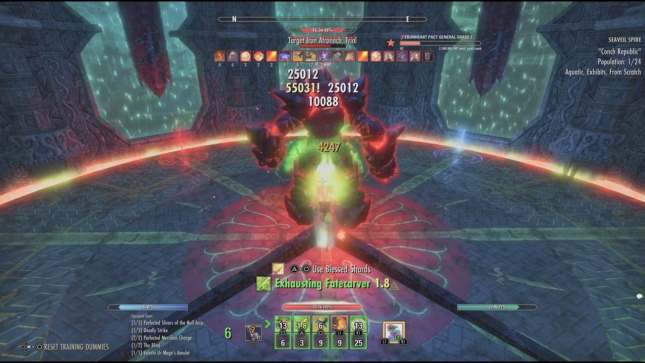 ESO PS/NA 140k Parse (Aedric/Ardent/Herald)