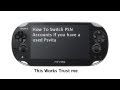 How to switch psn accounts if you own a used psvita