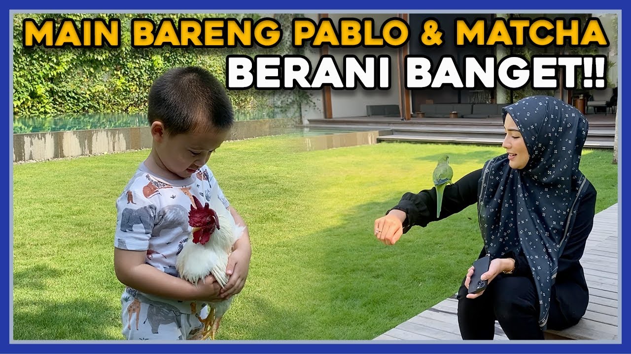 ATHAR PUNYA KEBUN BINATANG DI RUMAH!!