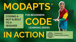 MODAPTS® Coding for a Nut and Washer to a Bolt