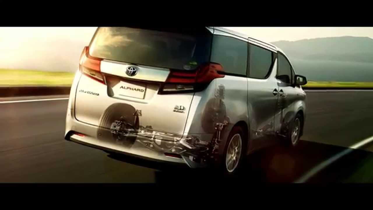 Toyota alphard видео