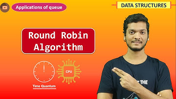Round Robin(RR) CPU Scheduling Algorithm | Application of Queue Data Structure