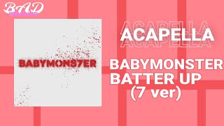 [clean acapella] BABYMONSTER - BATTER UP (7 ver)
