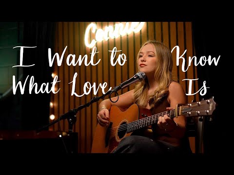 I Want To Know What Love Is Foreigner Connie Talbot Cover 
