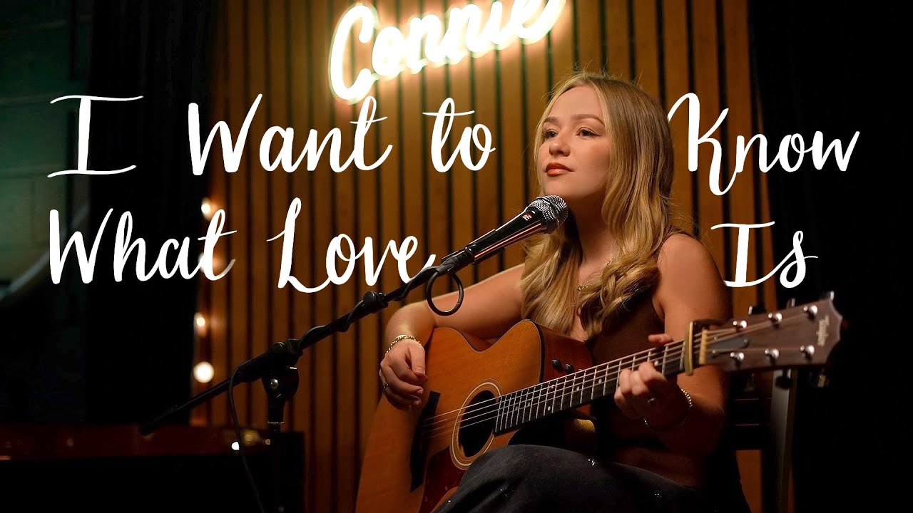 I Want To Know What Love Is - Foreigner - Connie Talbot (Cover)