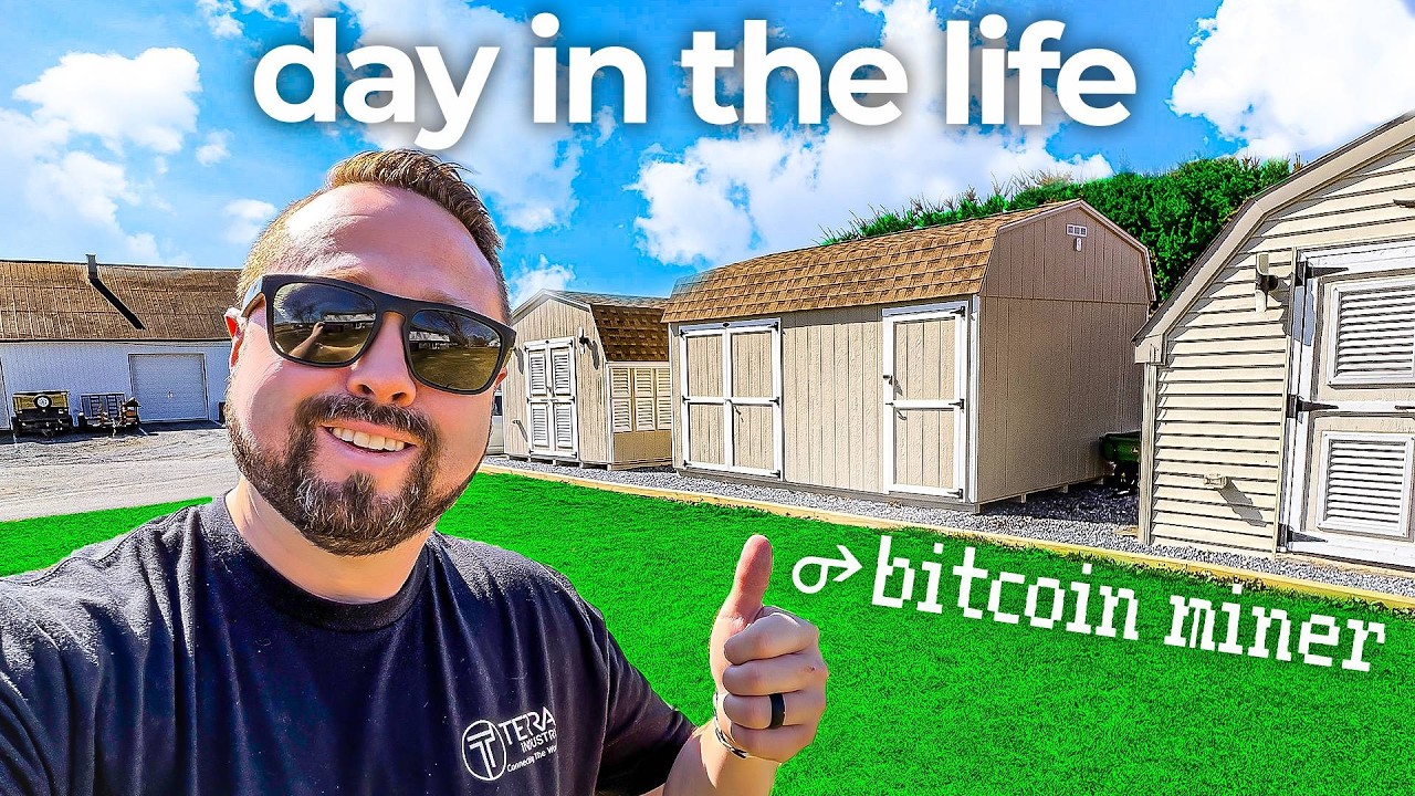 Day in the Life of a Home BITCOIN Miner