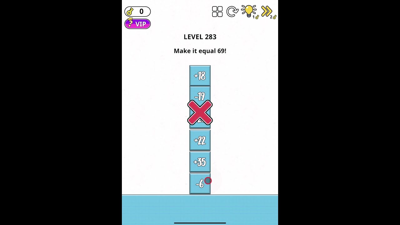Brain Games: IQ Challenge Level 283 Solution Gameplay