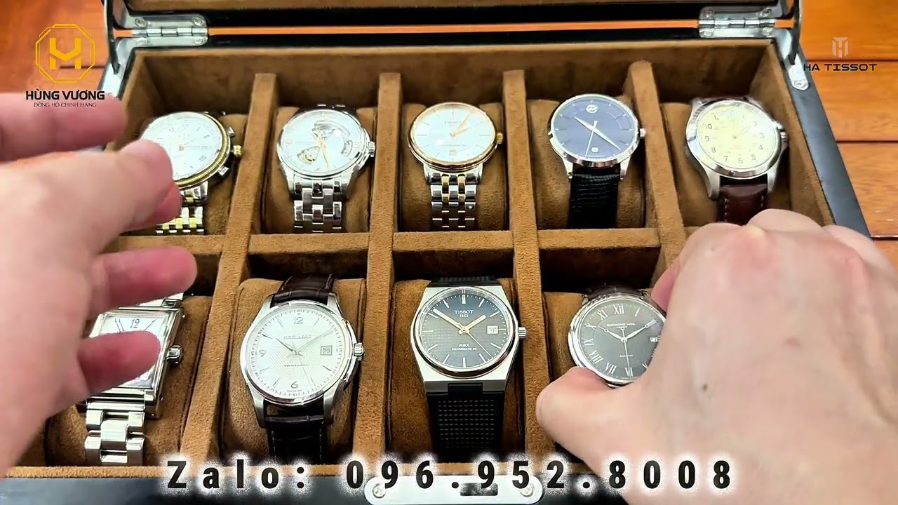 Phần 2| Lô đồng hồ Thuỵ Sỹ chính hãng lướt đẹp| Tissot, Oris, Ogival, Raymond| Đồng hồ Hùng Vương