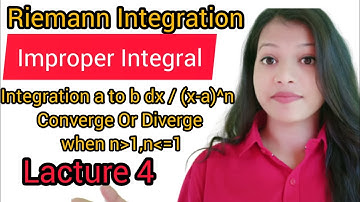 Riemann Integration Chapter 2 Semester 4 Paper 9 L4