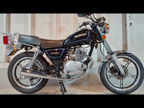 R8.3.6 スズキ GN125H ブラック ブルー - YouTube