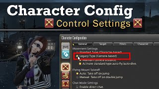 [FFXIV] Character Configuration Control Settings FULL GUIDE. Learn about Settings in Final Fantasy