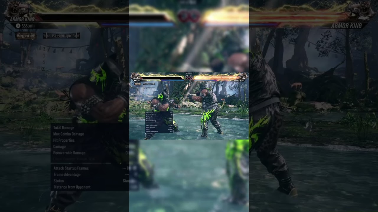 Armor King Is Actually Insane! Here Some Combo Clip. 