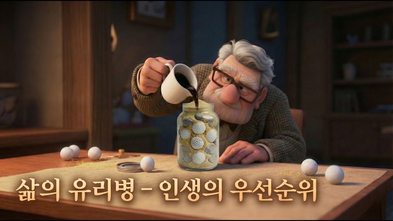 삶의 유리병 - 인생의 우선순위