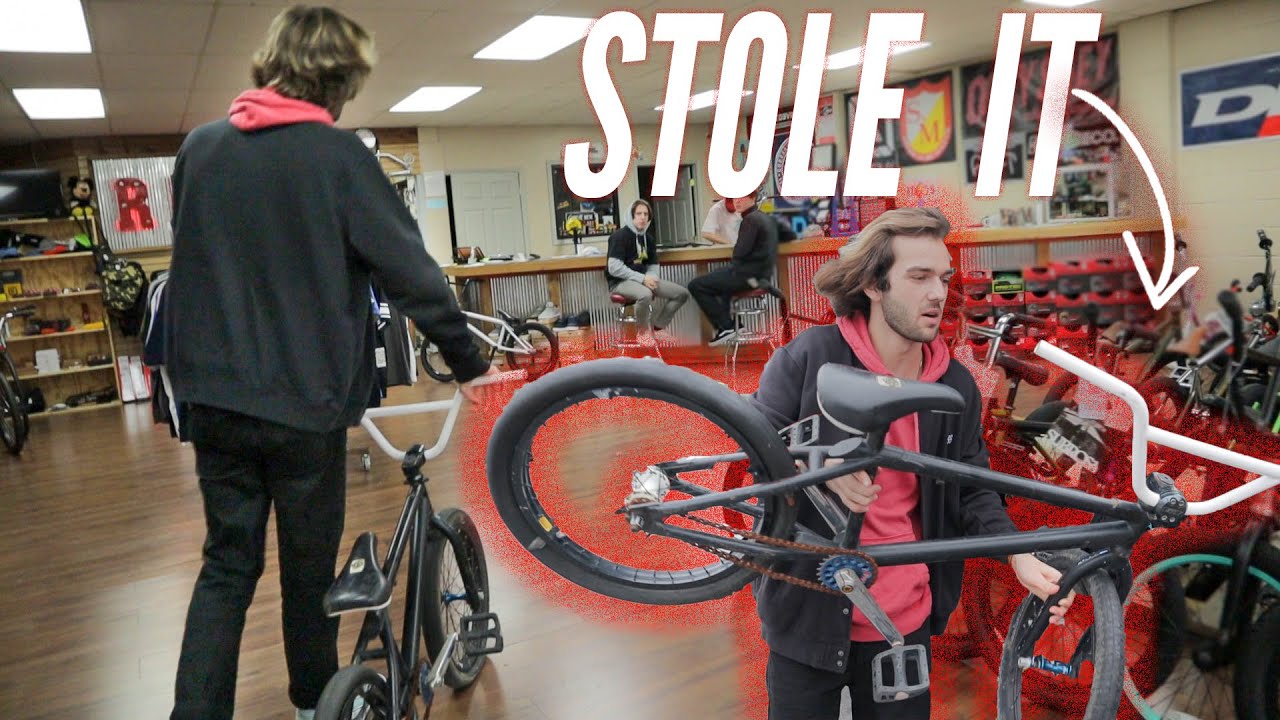 STEALING A BIKE AND PIMPING IT OUT - YouTube