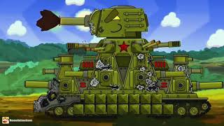 картинка: Клип про Кв 44м HomeAnimations- мультики про танки