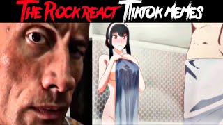 The Rock reacts Tiktok Memes | Memes