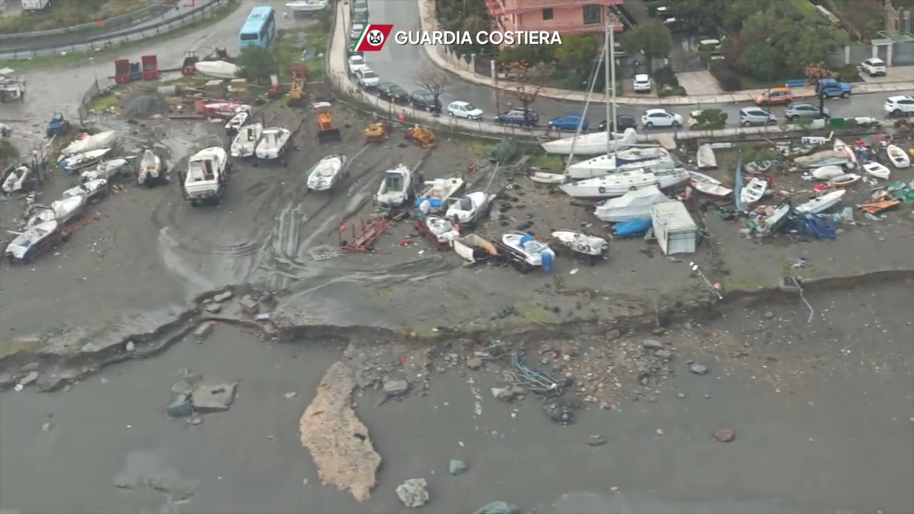 Emergenza maltempo gennaio 2026 Guardia Costiera