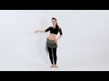 How to do a horizontal figure 8  belly dancing