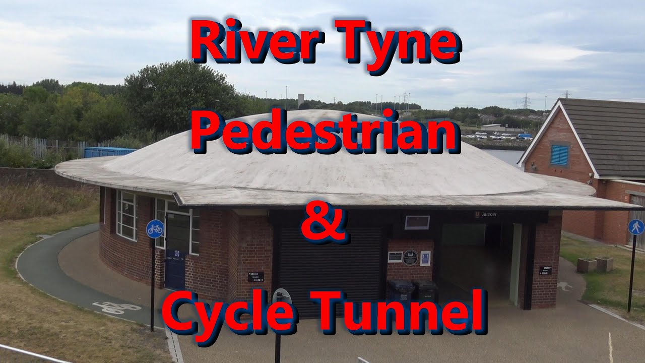 River Tyne Pedestrian And Cycle Tunnel - July 2022 - YouTube